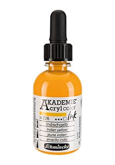 Akademie Akrilik Mürekkep 50 Ml 226 Indian Yellow Diğer