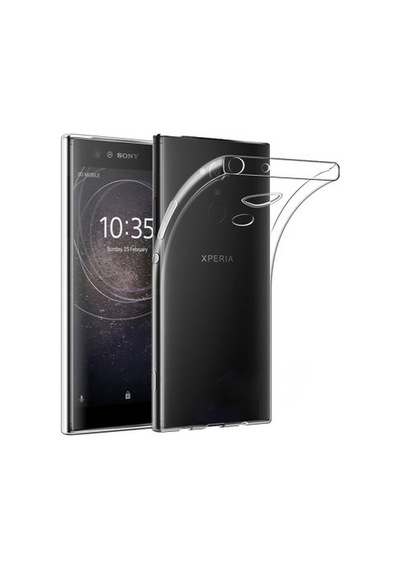 Sony Xperia L2 Kılıf Şeffaf Onyx Tpu Süper Silikon Kapak Renksiz/şeffaf