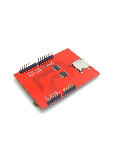 2.4" 320X240 Arduino Lcd Tft Shield Dokunmatik Ekran Microsd