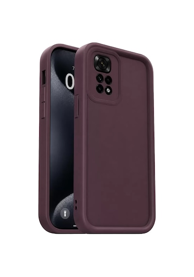 Newface Xiaomi Redmi 10 2022 Kılıf Viera Silikon - Mürdüm