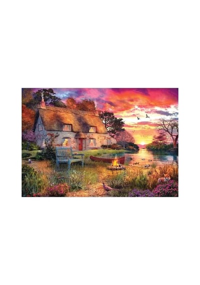 Puzzle - Yaz Akşamı / 260 Parça Puzzle, 3337, Çok Renkli