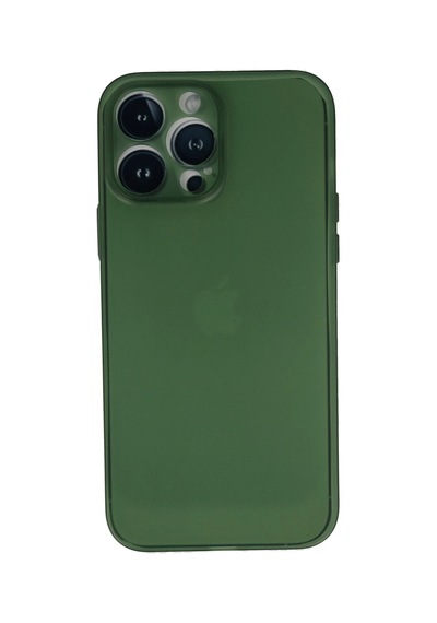 Newface Apple iPhone Uyumlu 13 Pro Kılıf Pp Ultra İnce Kapak Glblseme - 82 - Yeşil