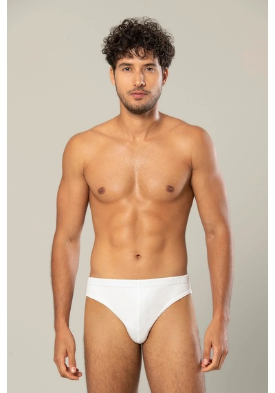 Erdem Gold Erkek Slip Beyaz
