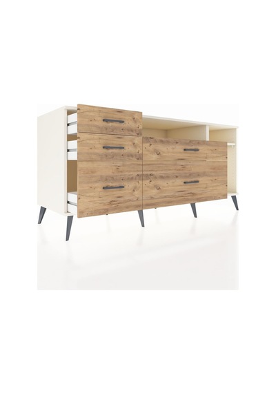 Kronos Konsol 2 Raflı 5 Çekmeceli 176x59x83 Aytaşı-aytaşı/çam Aytaşı/çam Kronos Konsol 2 Raflı 5 Çekmeceli 176x59x83 Aytaşı-aytaşı/çam Aytaşı/çam