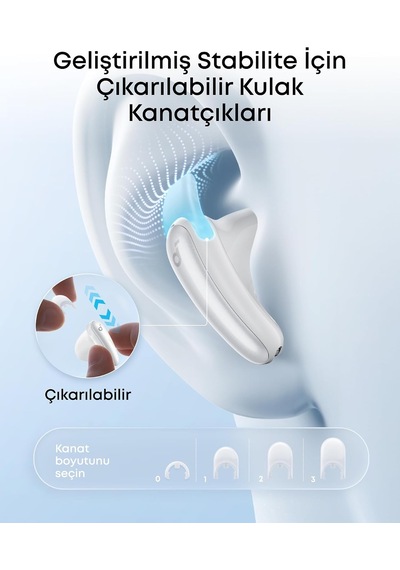 Tr Anker Soundcore Liberty Buds Bluetooth Kulaklık, Yarı Kulak İçi Tasarım, Gerçek Zamanlı Uyarlanabilir Gürült