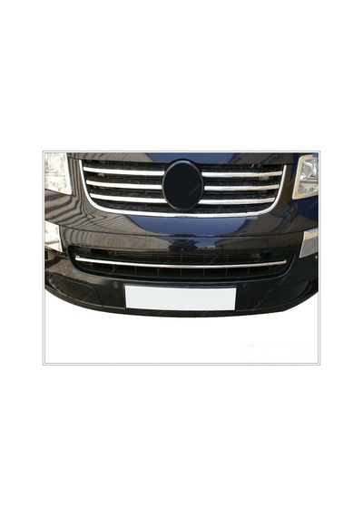 Famsotomotiv Vw T5 Caravelle Krom Ön Panjur 6 Prç. 2004-2010 P. Çelik