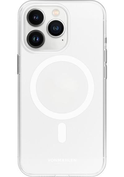 Vonmahlen Apple iPhone Uyumlu  15 Pro Max Şeffaf Sert Magsafe Kılıf