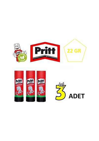 Stick Yapıştırıcı 22 Gr 3 Adet