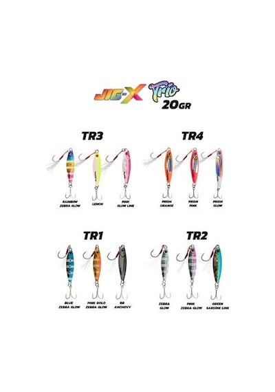 Fujin Jig-x Trio 3lü Micro Jig 20gr