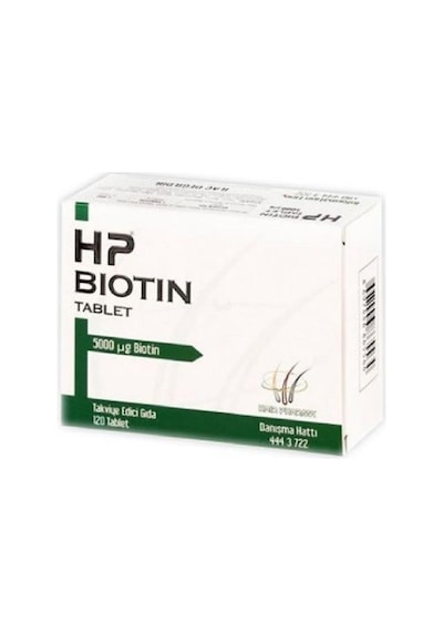 Hair Pharma Hp Biotin 5 Mg 120 Tablet