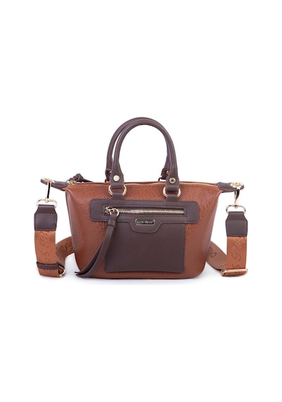 Nas Bag Kadın Mini El Ve Postacı Çantası Taba Kahve Victoria