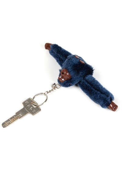 Anıl Bags Maymun Peluş Anahtarlık 3 Adet Lacivert