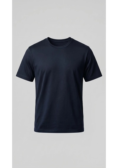 Lenasso Soft Touch Basic Erkek T-shirt Lacivert