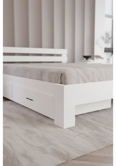 Letto 4 Çekmeceli Çift Kişilik Mdf Karyola