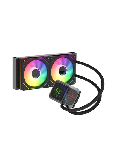 Gamebooster 240mm Sıght Pro 240b Gb-lcs-sp240b Argb Am5-1851p Sıvı Soğutmalı İşlemci Fanı