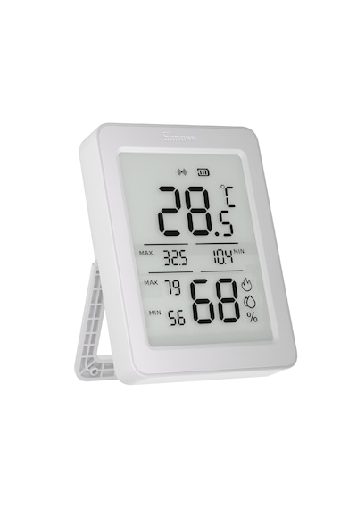 Airguard Lcd Ekranlı Zigbee Akıllı Sıcaklık Ve Nem Sensörü Snzb-02dr2