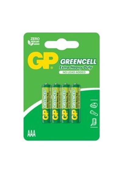 Gp Greencel R03 Aaa Boy İnce Çinko Kalem Pil 4'lü Paket Gp24g-u4