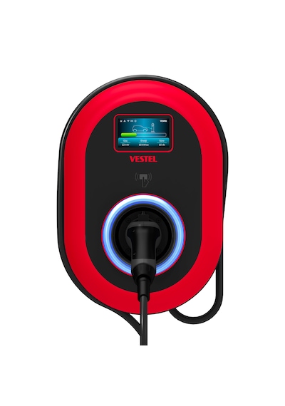 Vestel EVC04 Smart 22KW Kablolu Elektrikli Araç Şarj İstasyonu