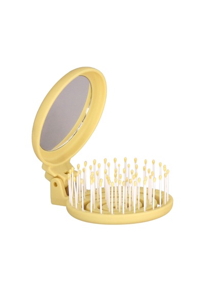 Proco Beauty Makaron Saç Fırçası-üç Boyutlu 3d Esnek Aynalı Çanta Boy Saç Fırçası-compact Detangler 52392550