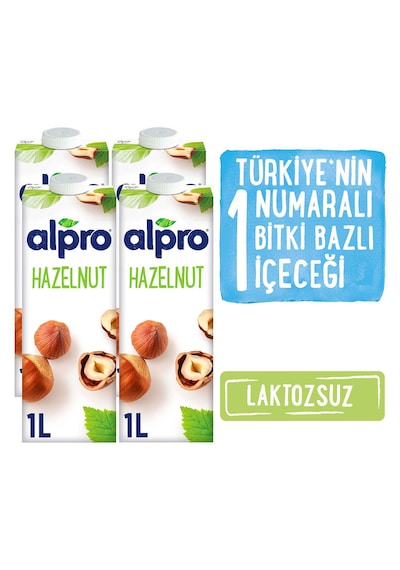 Alpro Fındık Sütü 4 x 1 L
