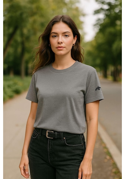 Kadın Bisiklet Yaka Basic Düz Kısa Kollu T-shirt Çok Renkli Kadın Bisiklet Yaka Basic Düz Kısa Kollu T-shirt Çok Renkli