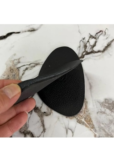 Siyah Ayakkabı Numara Küçültme Pedi, Deri Ön Yarım Tabanlık, Stiletto Kaydırmaz Ayakkabı Tabanlığı, 1 Çift 40-41