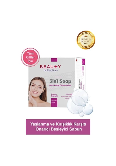 90 G Kalıp Sabun - 3'ü 1 Arada Yaşlanma Karşıtı