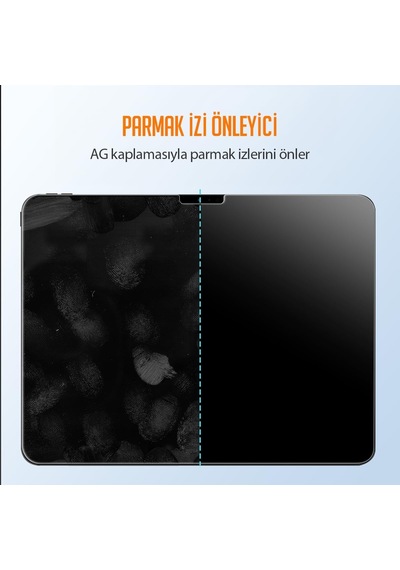 Buff İpad Easyfit Glass Cam Kolay Uygulama Aparatlı Ekran Koruyucu Temperli Cam Air 11 İnch M2 2024 / M3 2025