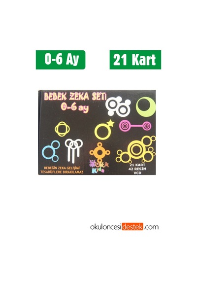 Yuka Toys 0-6 Ay ve Üzeri Arası Çocuklar için Bebek Zeka  Seti