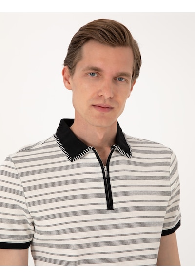 Pierre Cardin Erkek Bej Tişört 50306085-vr011 Bej