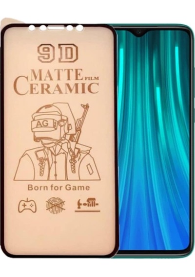 Xiaomi Redmi Note 8 Pro Ekran Koruyucu 9D Mat Seramik Nano