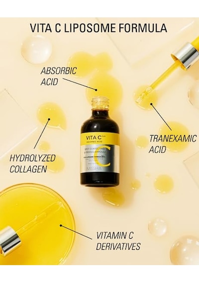 Mıssha Leke Karşıtı C Vitamini İçerikli Aydınlatıcı Maske Vita C Plus