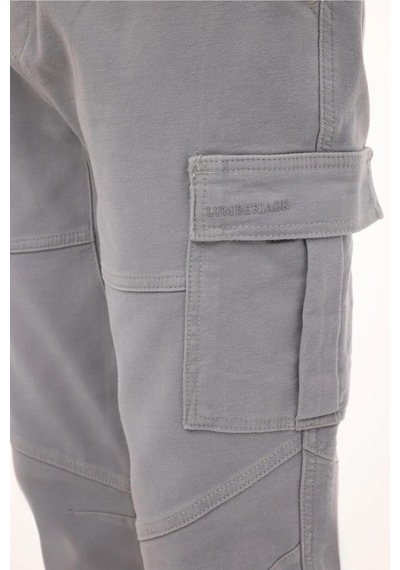 Lumberjack Ml Greys 23urb2055 4pr Erkek Kargo Pantolon Koyu Gri