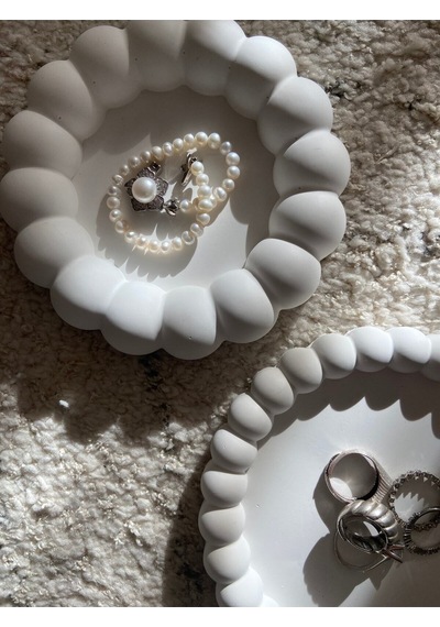 Bernami Biblo Pinterest Dekoratif Tabak& Kase Set - 2 Adet