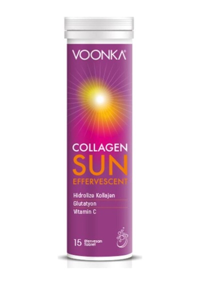 Voonka Collagen Sun Effervescent 15 Efervesan Tablet