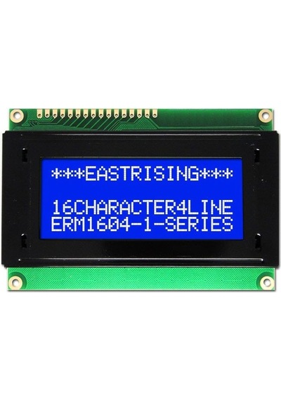 Xiamen Gdm1604B-Nsw-Bbs 4X16 Karakter Mavi Lcd Display