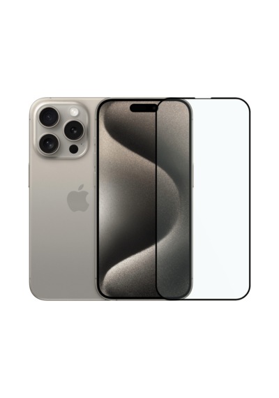 Safeus Tam Kaplayan Parmak İzi Bırakmayan Safir Ekran Koruyucu Cam Apple Uyumlu iPhone 15 Pro Max İle