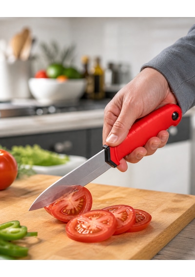Ergonomik Soft Kaydırmaz Saplı-5 Li Bıçak Seti