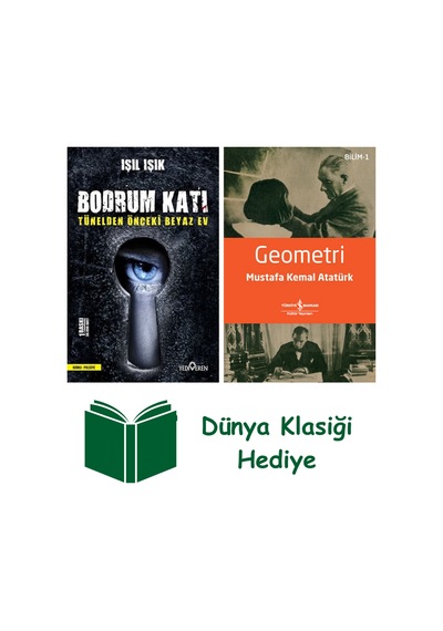 Bodrum Katı - Tünelden Önceki Beyaz Ev + Geometri + Dünya Klasiği Hediye