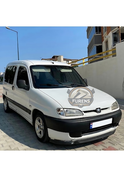 Peugeot Partner 1 1996-2003 Uyumlu H Lip Esnek Ön Lip 2 Parça Karlık Ön Ek Tampon Altı Dill