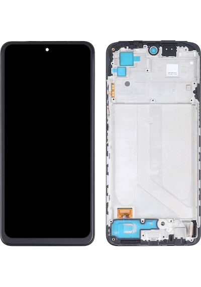 Xiaomi Uyumlu M2101k7a Redmi Note 10 4g Ekran Lcd Full Çıtalı Tft