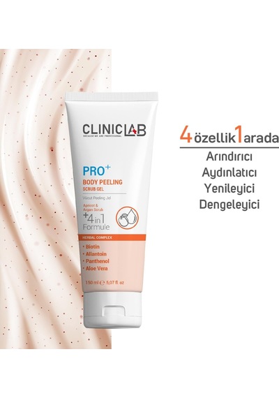 Cliniclab Yenileyici Ve Aydınlatıcı Vücut Peeling Scrub 150 ML