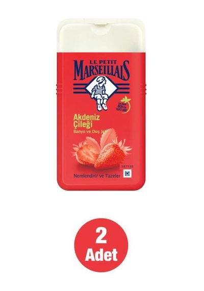 Duş Jeli Akdeniz Çileği 250 Ml X2 Diğer