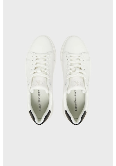Calvin Klein Bayan Ayakkabı Yw0yw01872 01w Beyaz-siyah Beyaz-siyah