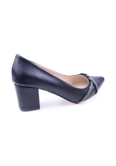 Bilener 450 Kadın Günlük 6 Cm Topuklu Cilt Ayakkabı 001