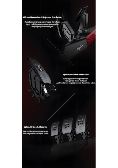 Pxn V10 Pro 3.2nm Direct Drive Yarış Tekerleği - Pc, Xbox Ve Ps4 Uyumlu