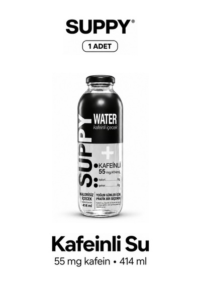 Suppy Vitamin Water Kafeinli İçecek 414 Ml