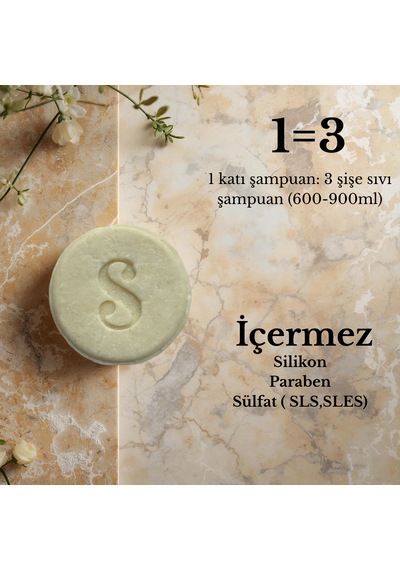 Sipea Root Renew Saç Dökülmesi Karşıtı Katı Şampuan Dökülen