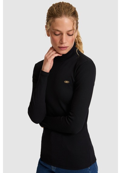 U.s. Polo Assn. Kadın Siyah Tişört 50333795-vr046