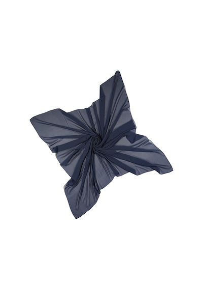 Mısırlı Eşarpları Tesettür Giyim Krep Kadın Eşarp 120x120 Cm - Lacivert